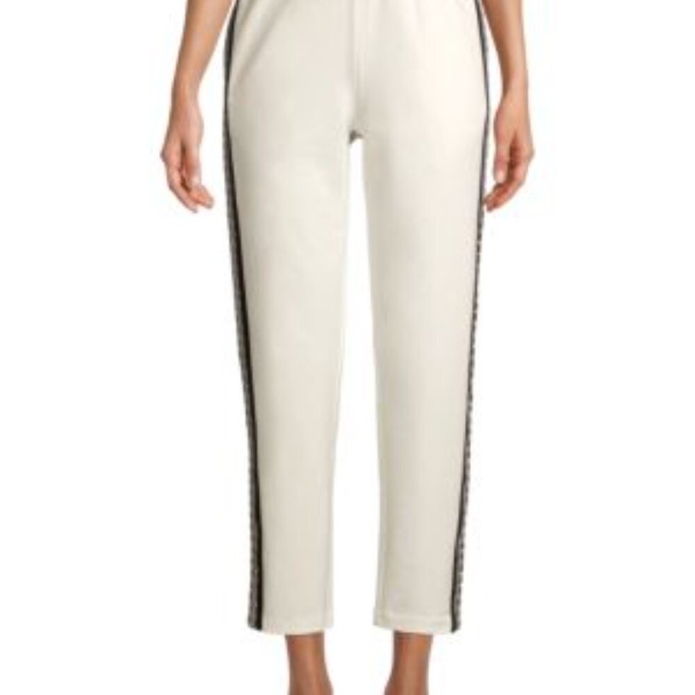 Kobi Halperin Noa Racing Stripe Pants Size S Ivory